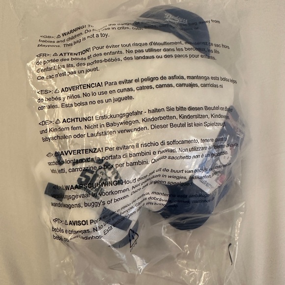 New in package Dodgers Hello Kitty 2024 50th anniversary plush! 💙 - Picture 3 of 6